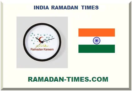INDIA RAMADAN TIMETABLE 2026 