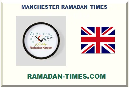 MANCHESTER RAMADAN TIMETABLE 2027 